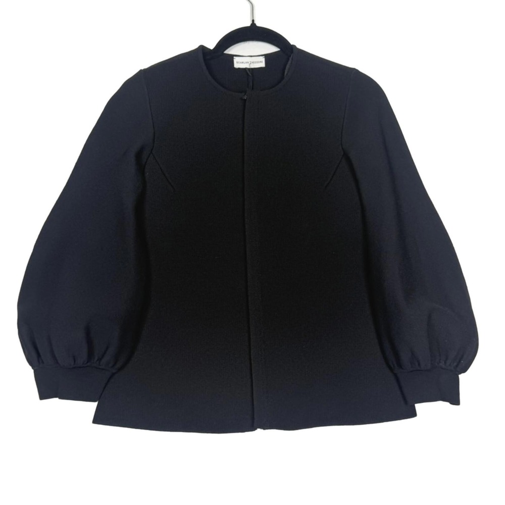 Scanlan Theodore Black Cocoon Sleeve Jacket Size XS New with tags